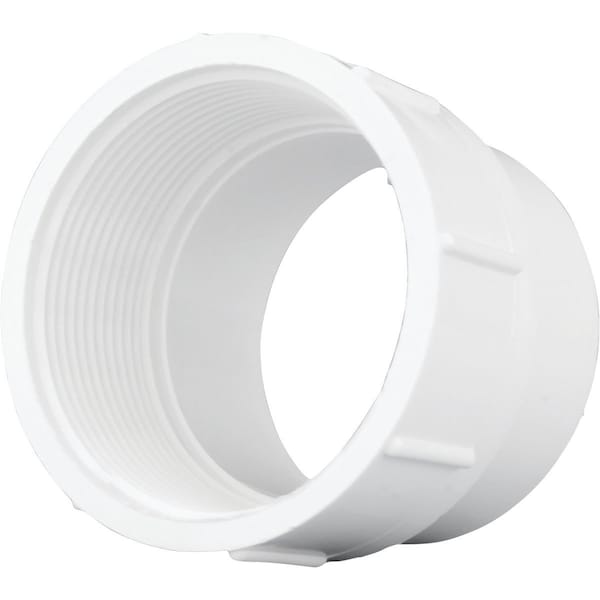 Charlotte Pipe And Foundry 3 In. SPG x 3 In. FIP Schedule 40 DWV PVC Cleanout PVC 00105 1000HA - main